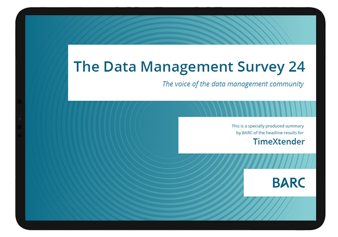 Barc The data management survey 24